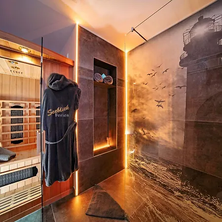 Raeuberhoehle By Seeblick Ferien Oro, Kamin, Sauna 펜션